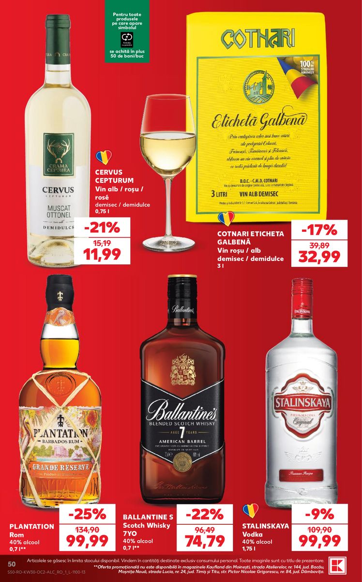 Kaufland catalog page 50 — 2026-07-22 to 2026-07-28