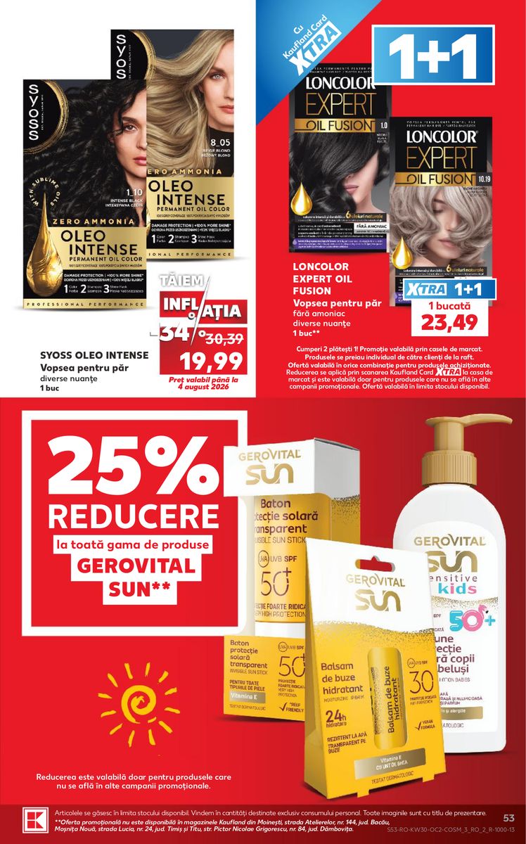 Kaufland catalog page 53 — 2026-07-22 to 2026-07-28