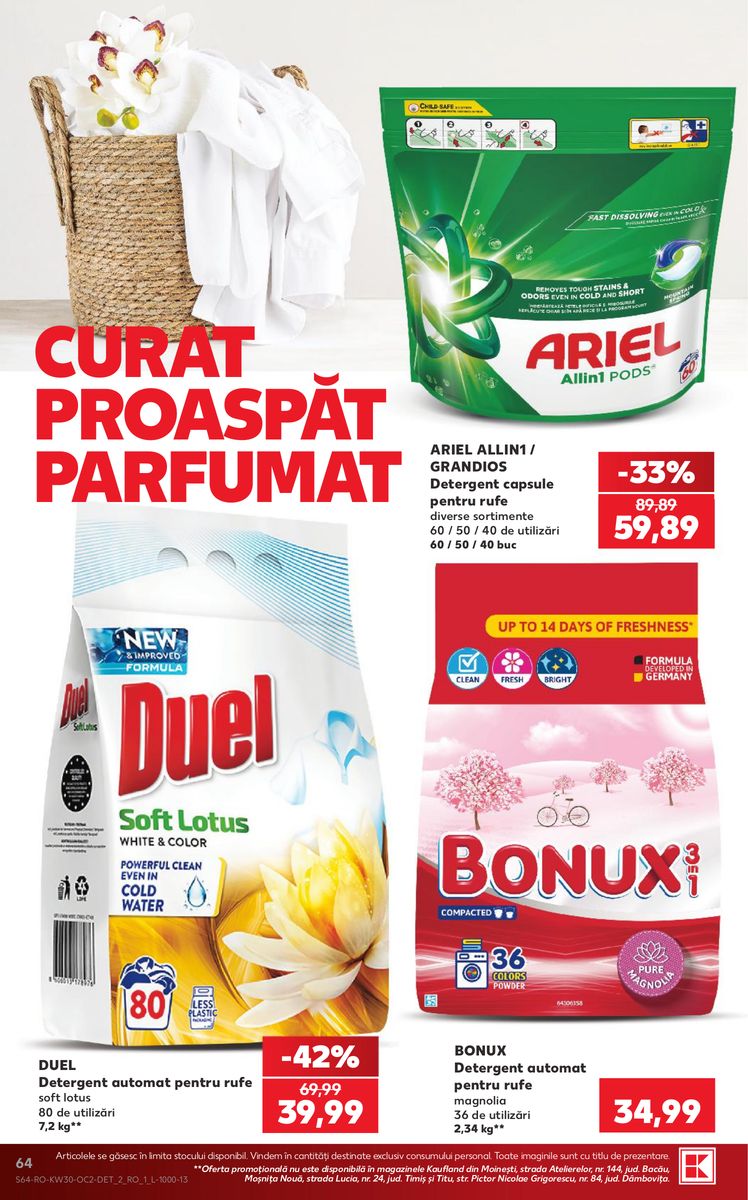 Kaufland catalog page 64 — 2026-07-22 to 2026-07-28