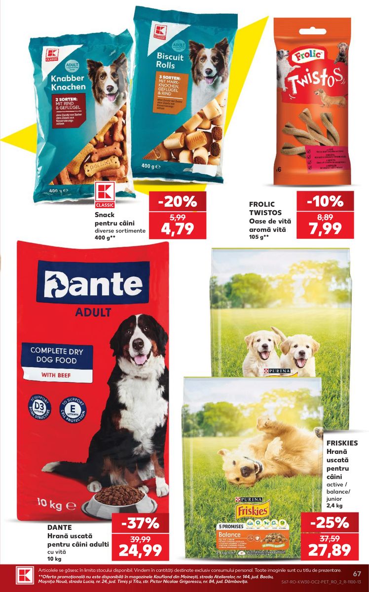 Kaufland catalog page 67 — 2026-07-22 to 2026-07-28