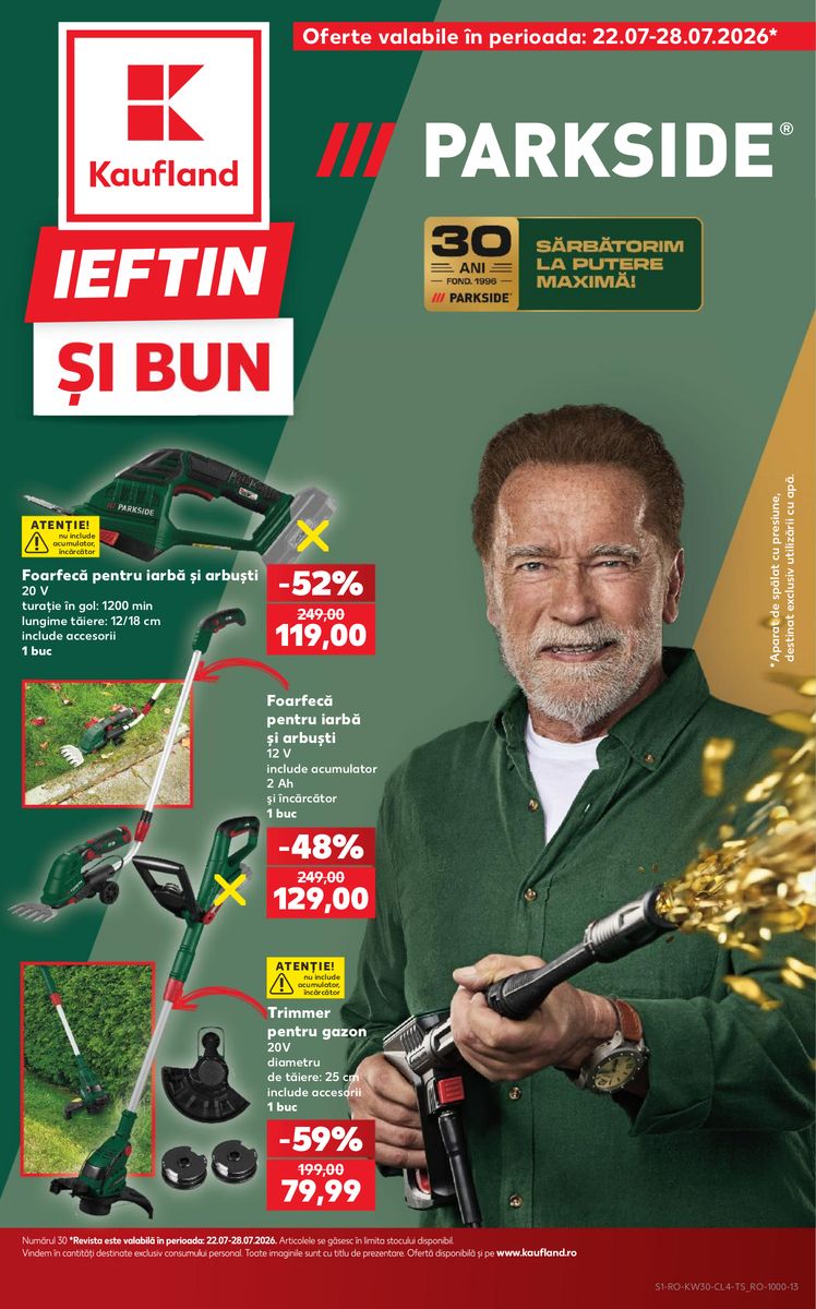 Kaufland catalog page 1 — 2026-07-22 to 2026-07-28