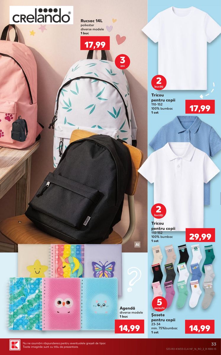 Kaufland catalog page 33 — 2026-08-12 to 2026-08-18