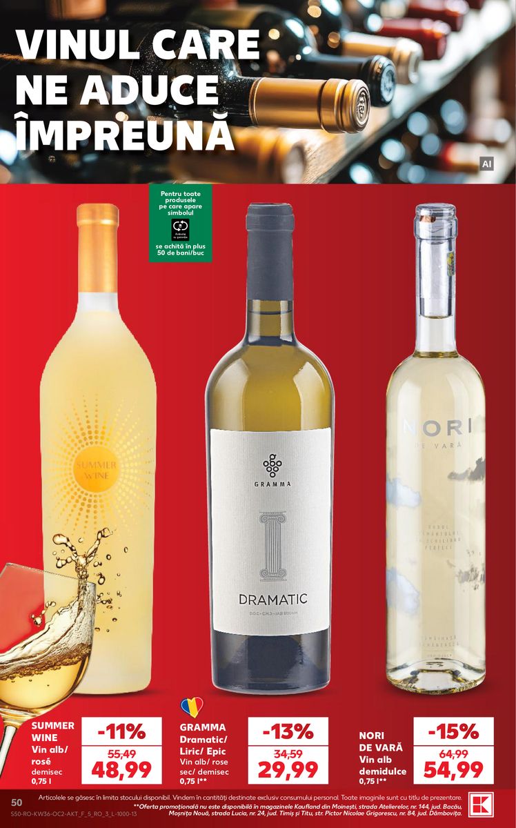 Kaufland catalog page 50 — 2026-09-02 to 2026-09-08
