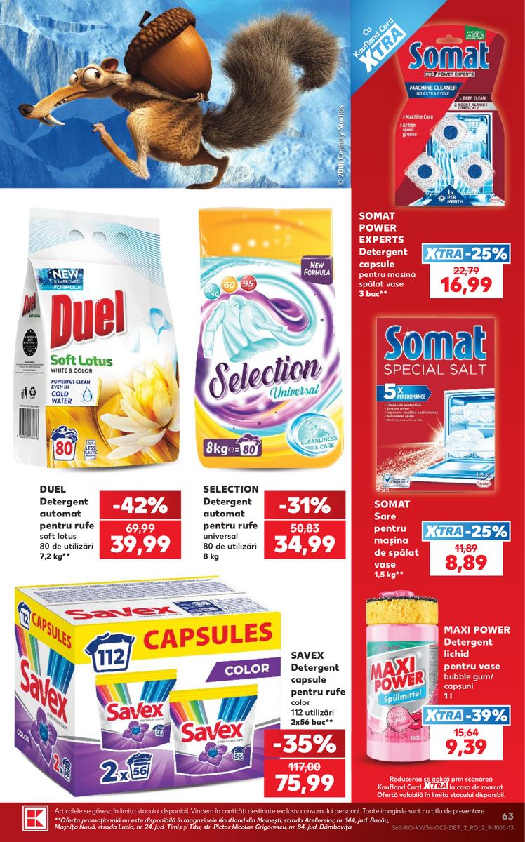Kaufland catalog page 63 — 2026-09-02 to 2026-09-08