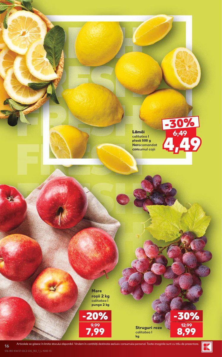 Kaufland catalog page 16 — 2026-09-09 to 2026-09-15