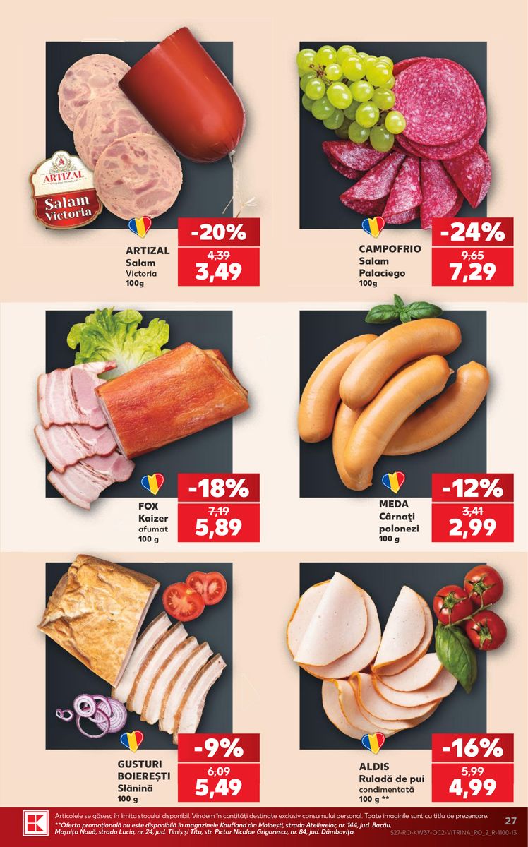 Kaufland catalog page 27 — 2026-09-09 to 2026-09-15