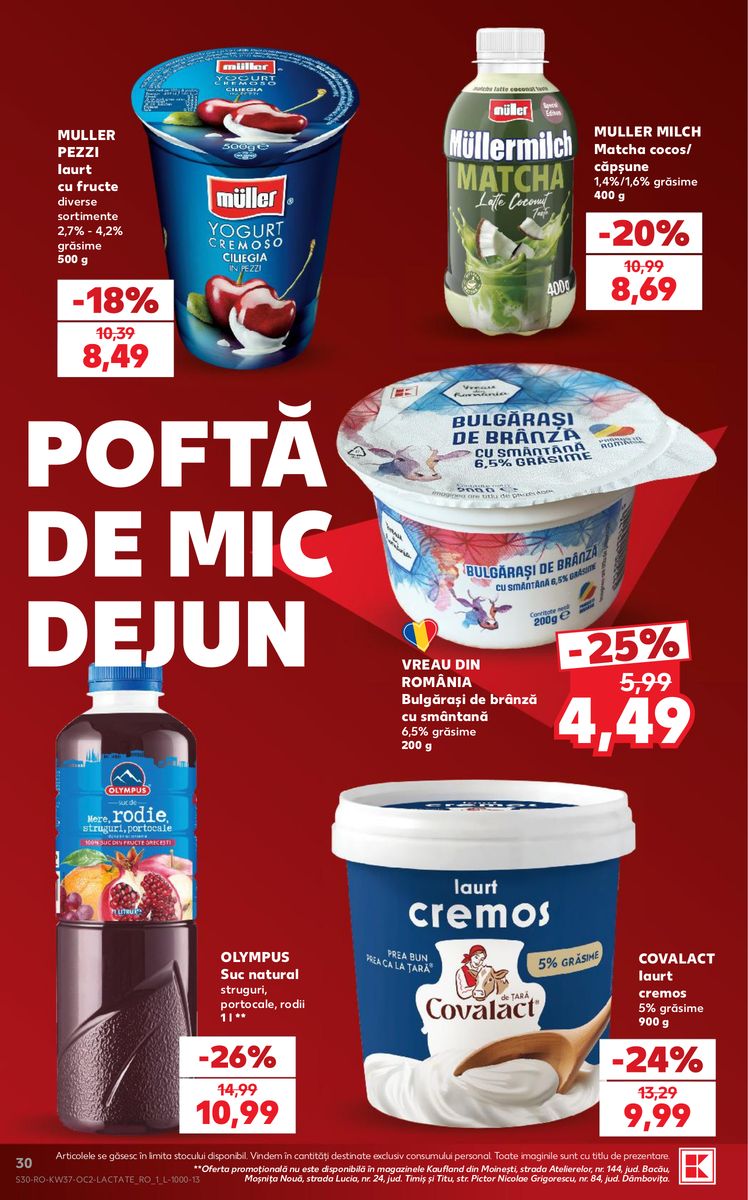 Kaufland catalog page 30 — 2026-09-09 to 2026-09-15