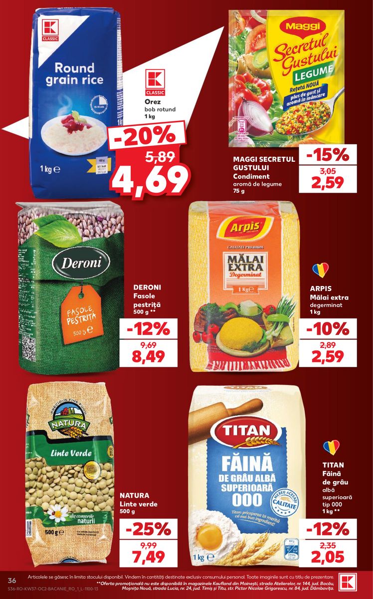 Kaufland catalog page 36 — 2026-09-09 to 2026-09-15