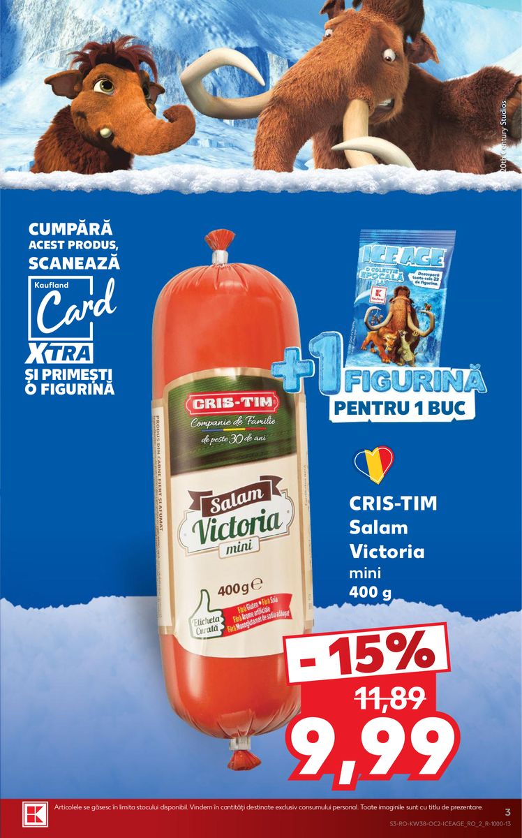 Kaufland catalog page 3 — 2026-09-16 to 2026-09-22