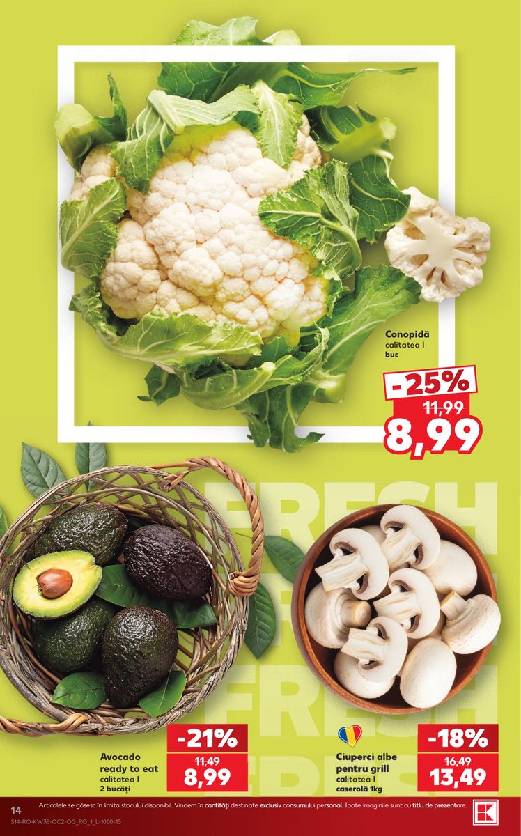 Kaufland catalog page 14 — 2026-09-16 to 2026-09-22