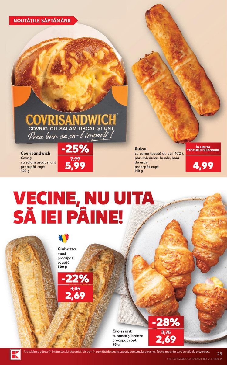 Kaufland catalog page 23 — 2026-09-16 to 2026-09-22