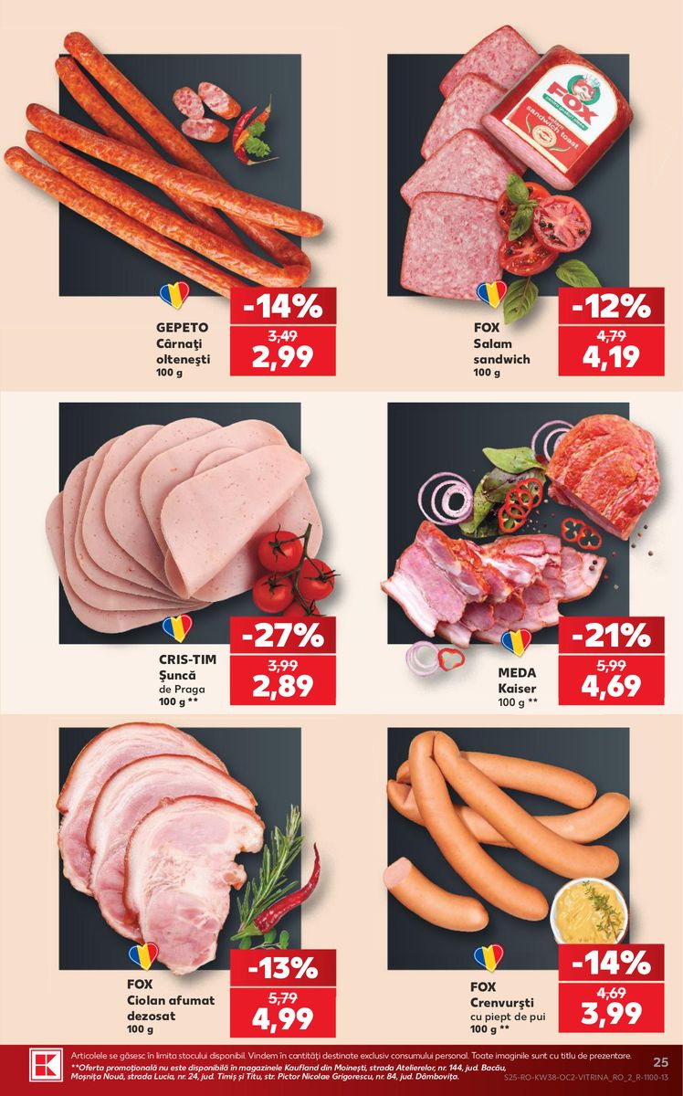 Kaufland catalog page 25 — 2026-09-16 to 2026-09-22