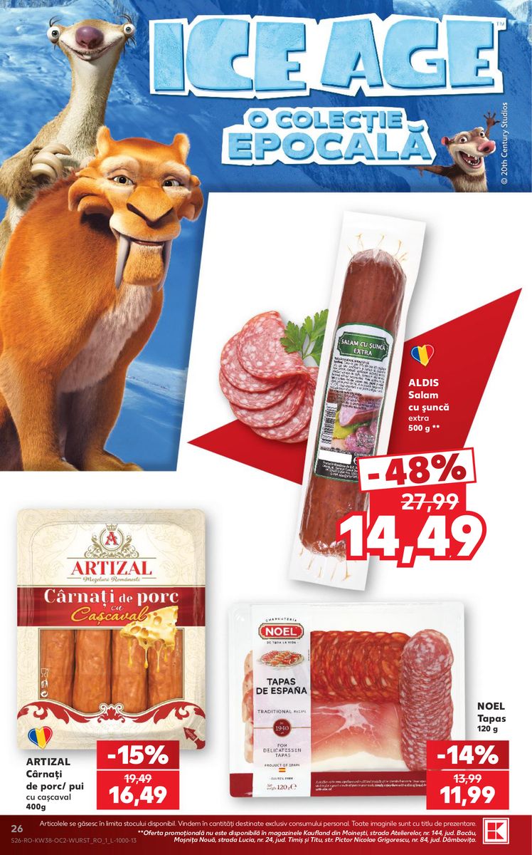Kaufland catalog page 26 — 2026-09-16 to 2026-09-22