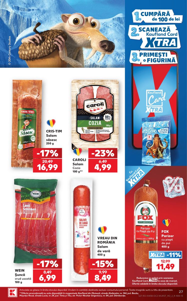 Kaufland catalog page 27 — 2026-09-16 to 2026-09-22