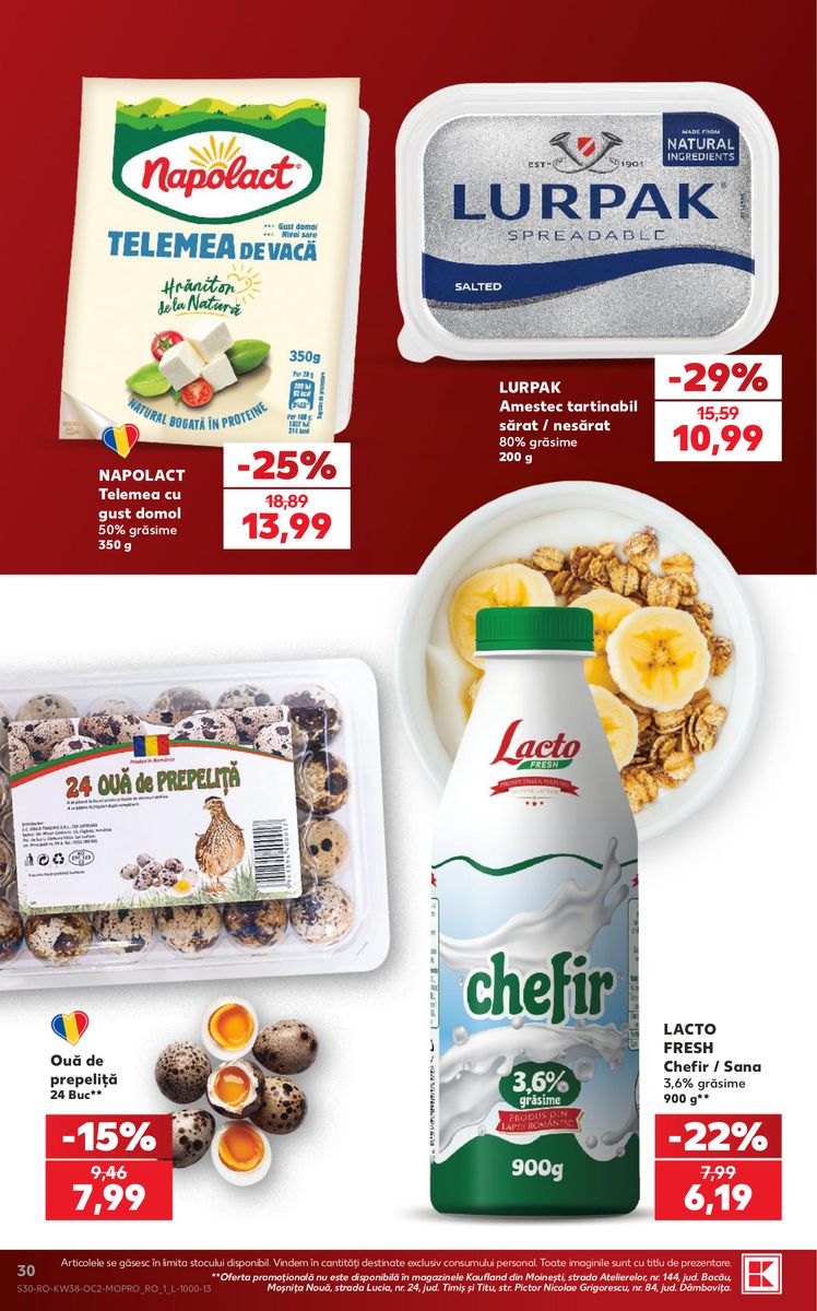 Kaufland catalog page 30 — 2026-09-16 to 2026-09-22