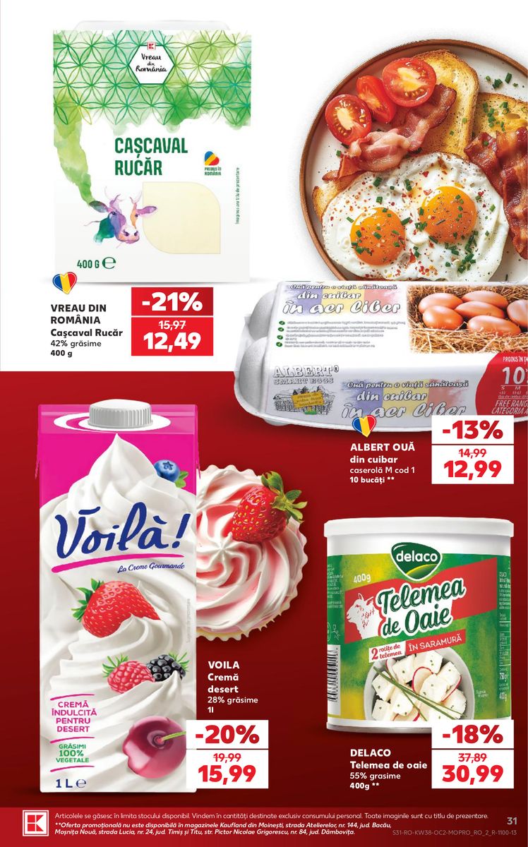 Kaufland catalog page 31 — 2026-09-16 to 2026-09-22