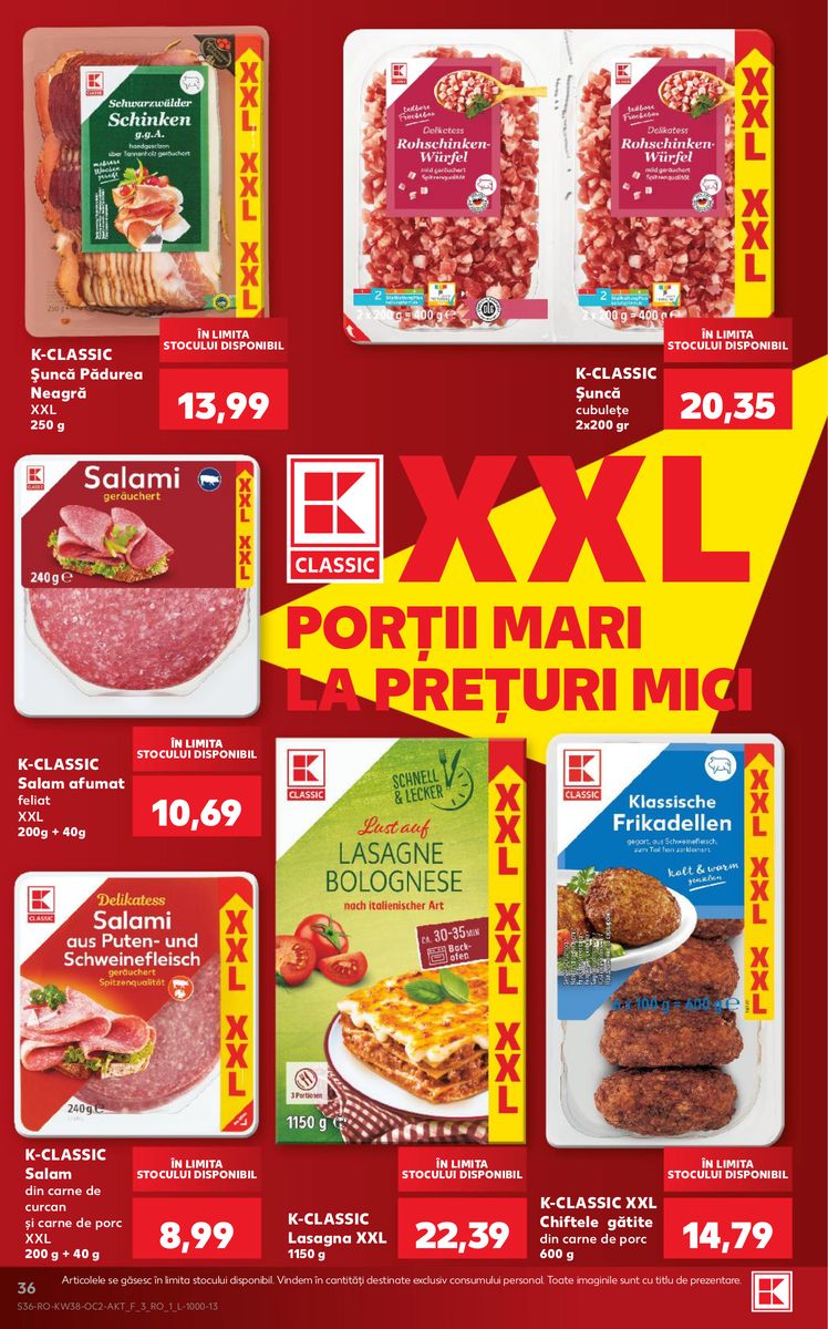 Kaufland catalog page 36 — 2026-09-16 to 2026-09-22