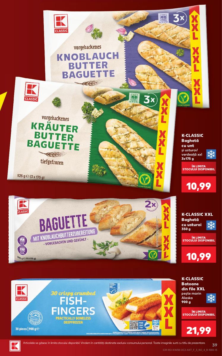 Kaufland catalog page 39 — 2026-09-16 to 2026-09-22