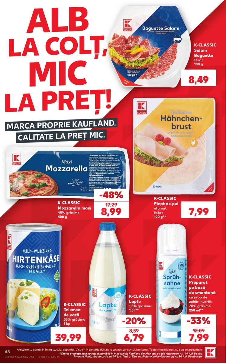 Kaufland catalog page 48 — 2026-09-16 to 2026-09-22