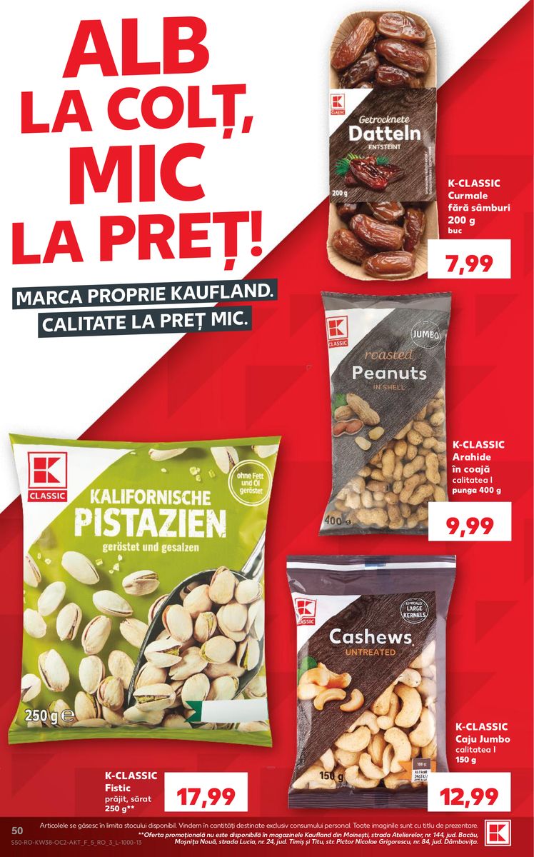 Kaufland catalog page 50 — 2026-09-16 to 2026-09-22