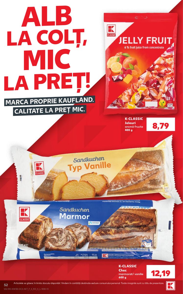 Kaufland catalog page 52 — 2026-09-16 to 2026-09-22