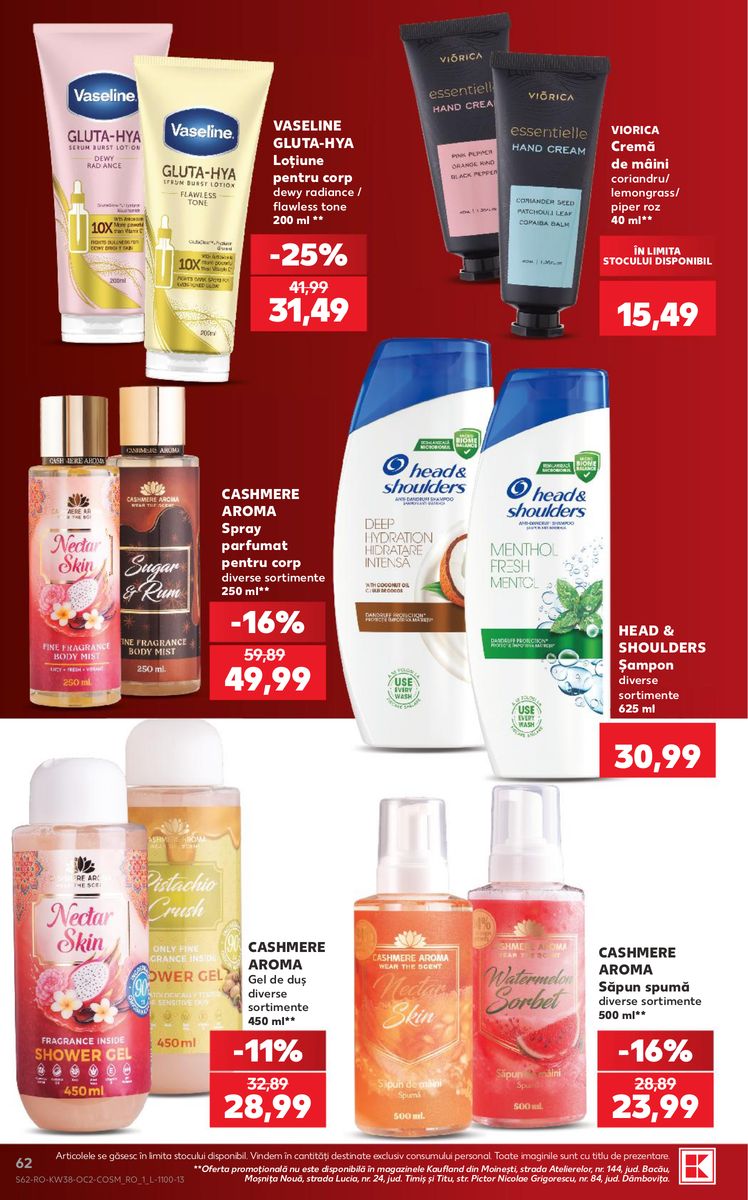 Kaufland catalog page 62 — 2026-09-16 to 2026-09-22