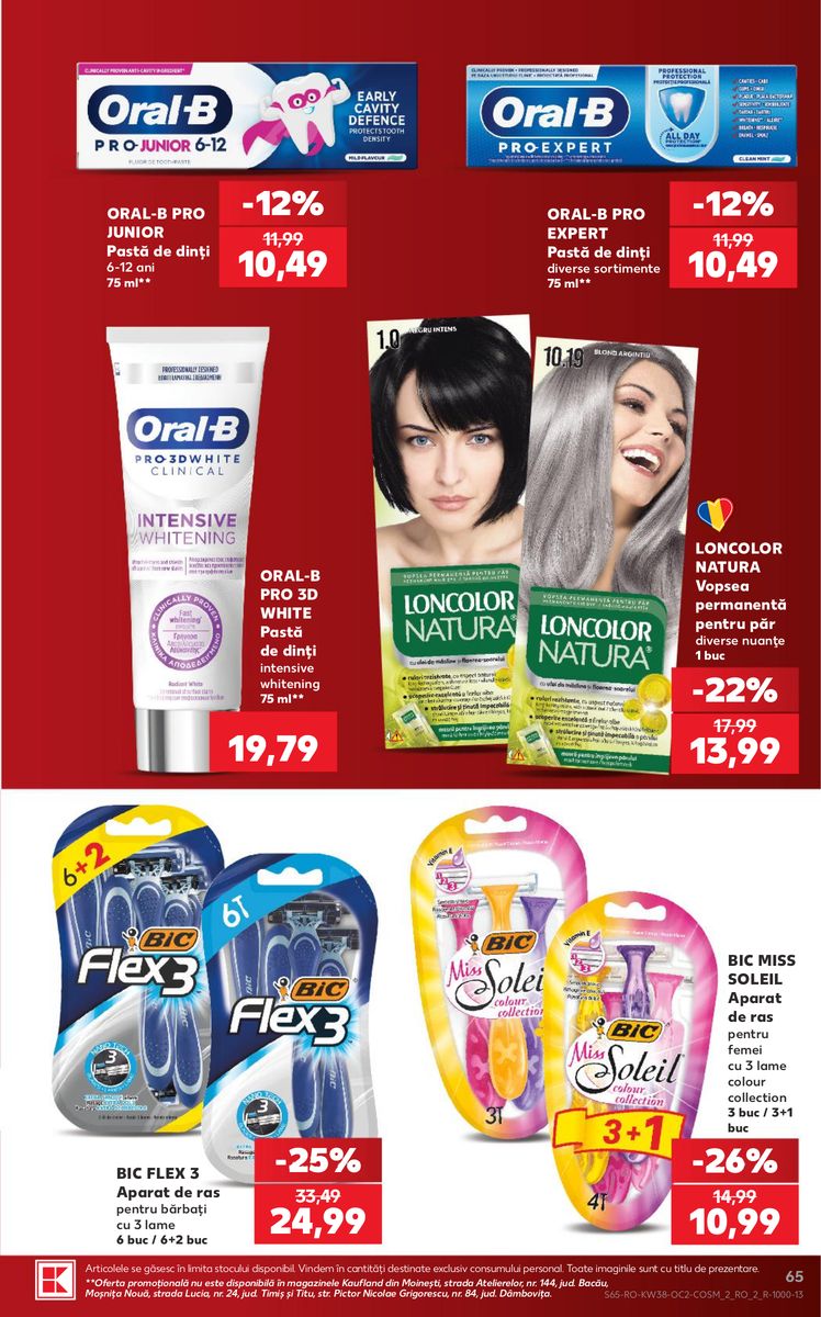 Kaufland catalog page 65 — 2026-09-16 to 2026-09-22