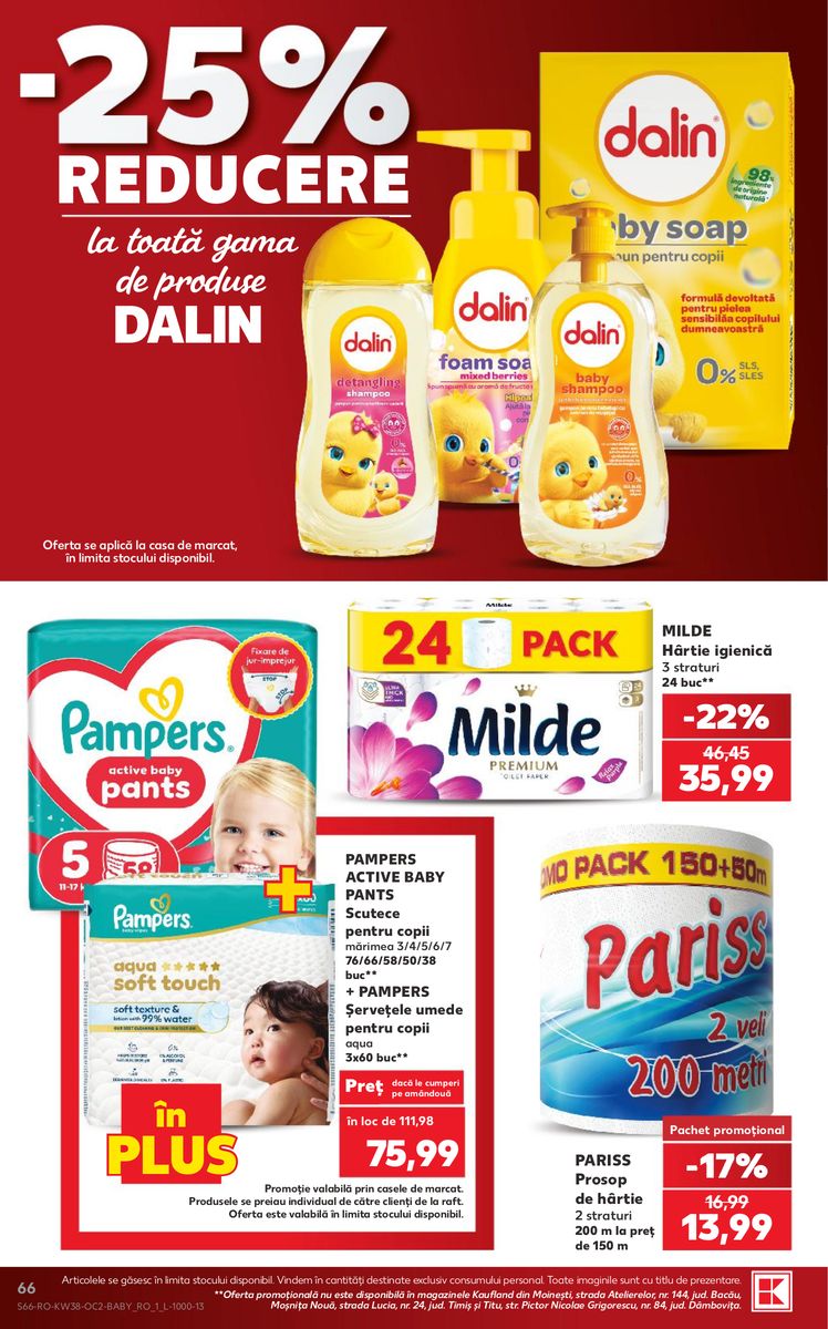 Kaufland catalog page 66 — 2026-09-16 to 2026-09-22