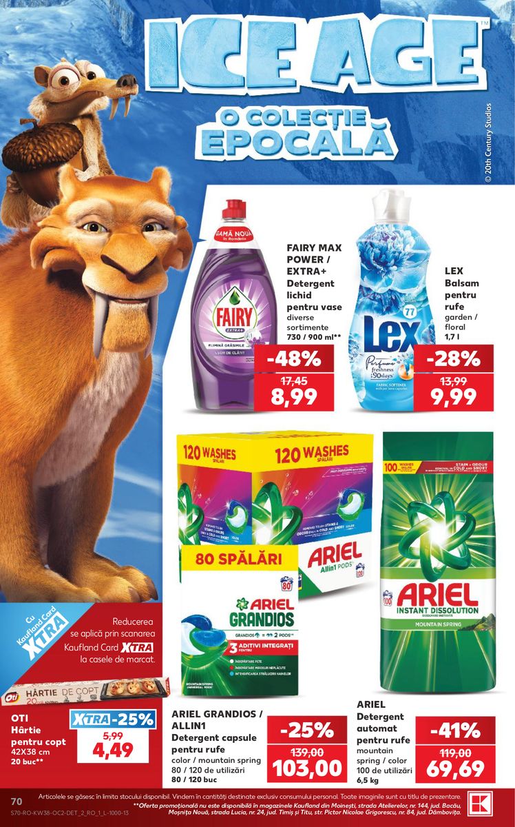 Kaufland catalog page 70 — 2026-09-16 to 2026-09-22