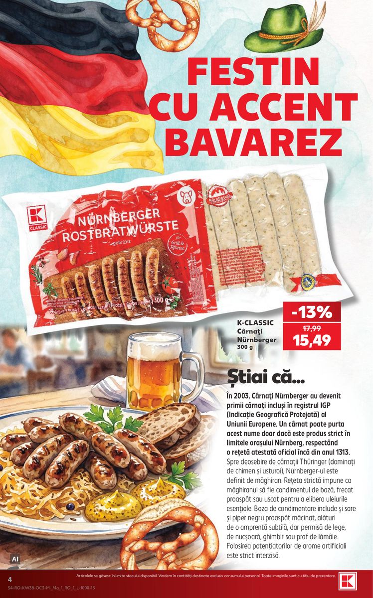 Kaufland catalog page 4 — 2026-09-16 to 2026-09-22