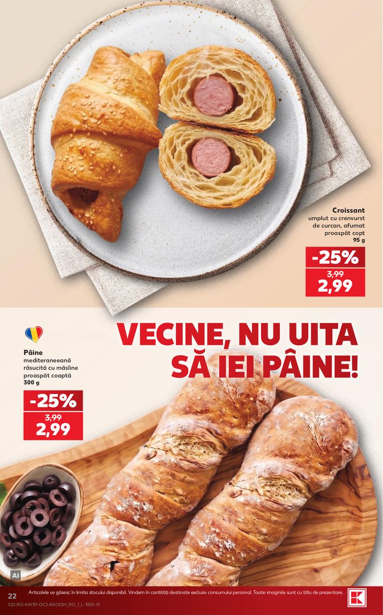 Kaufland catalog page 22 — 2026-09-23 to 2026-09-29