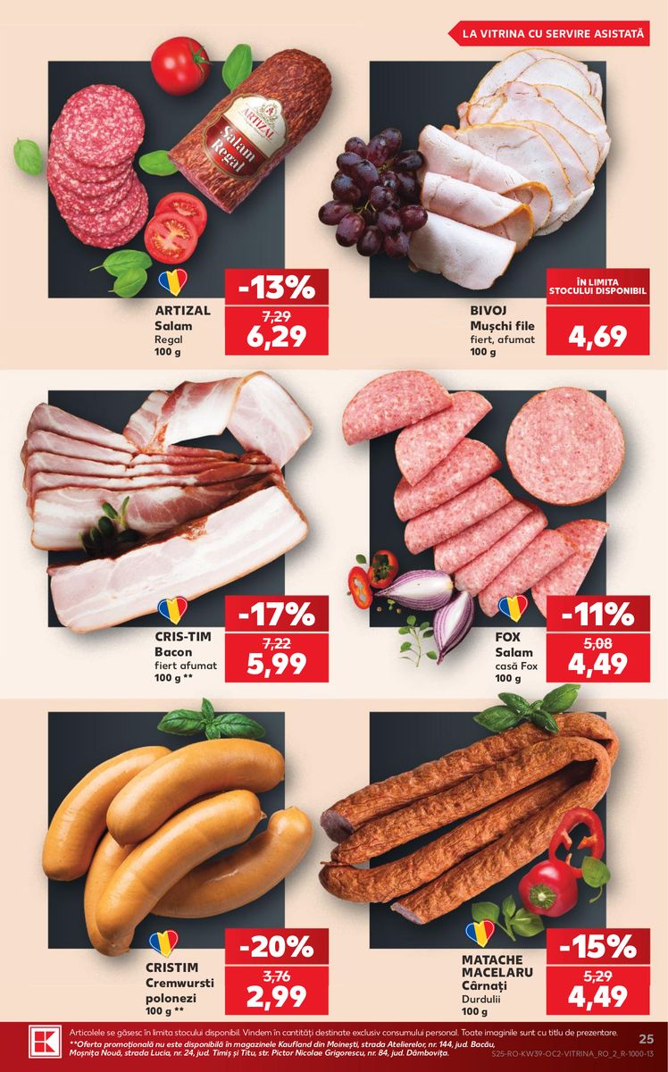 Kaufland catalog page 25 — 2026-09-23 to 2026-09-29