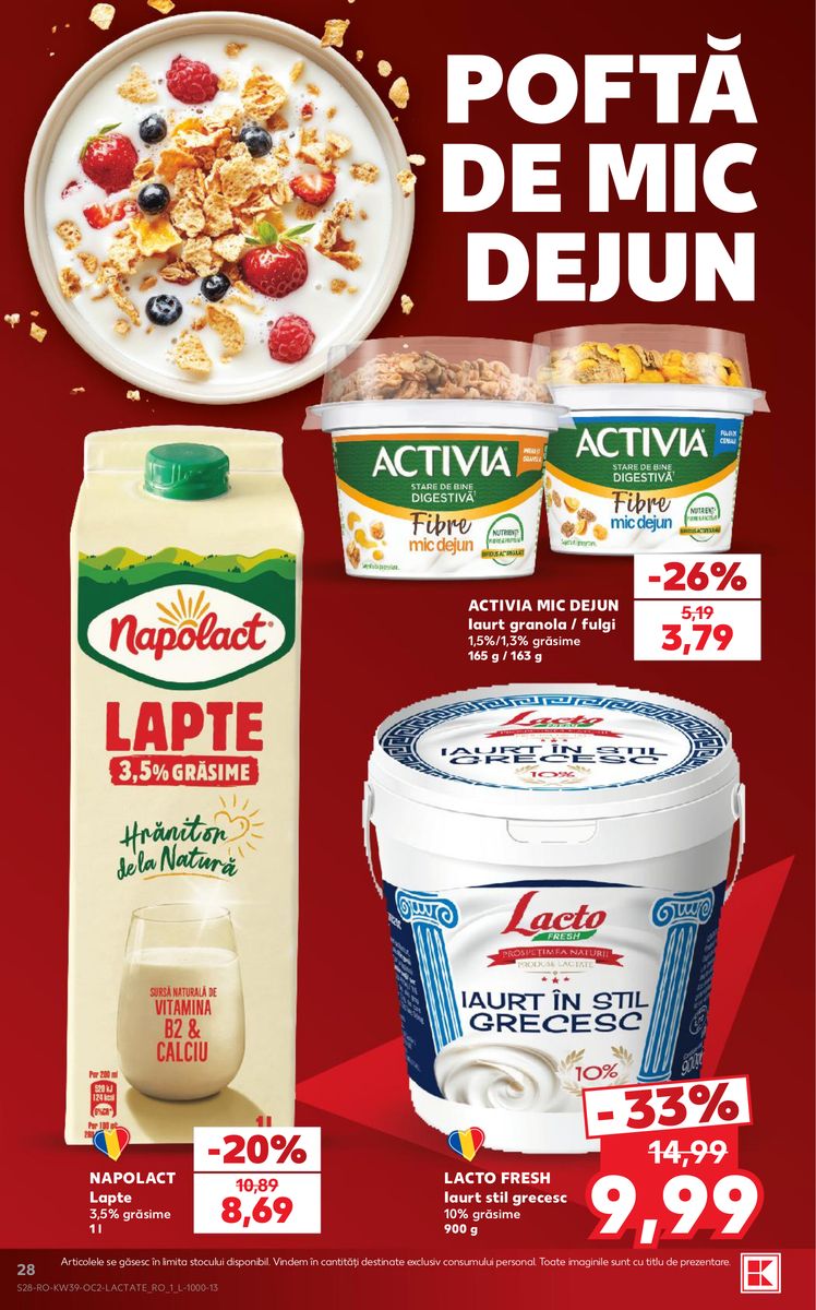 Kaufland catalog page 28 — 2026-09-23 to 2026-09-29