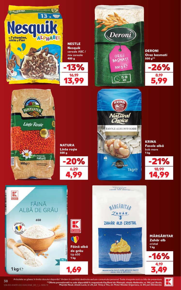 Kaufland catalog page 38 — 2026-09-23 to 2026-09-29