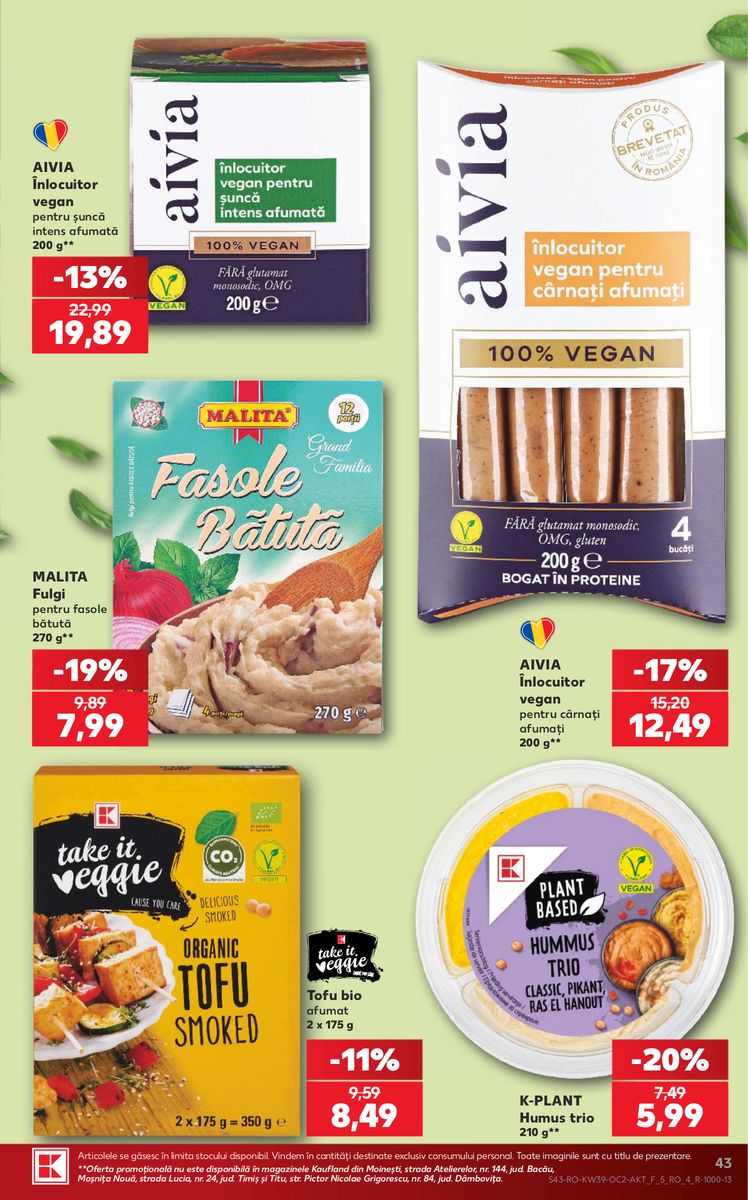 Kaufland catalog page 43 — 2026-09-23 to 2026-09-29