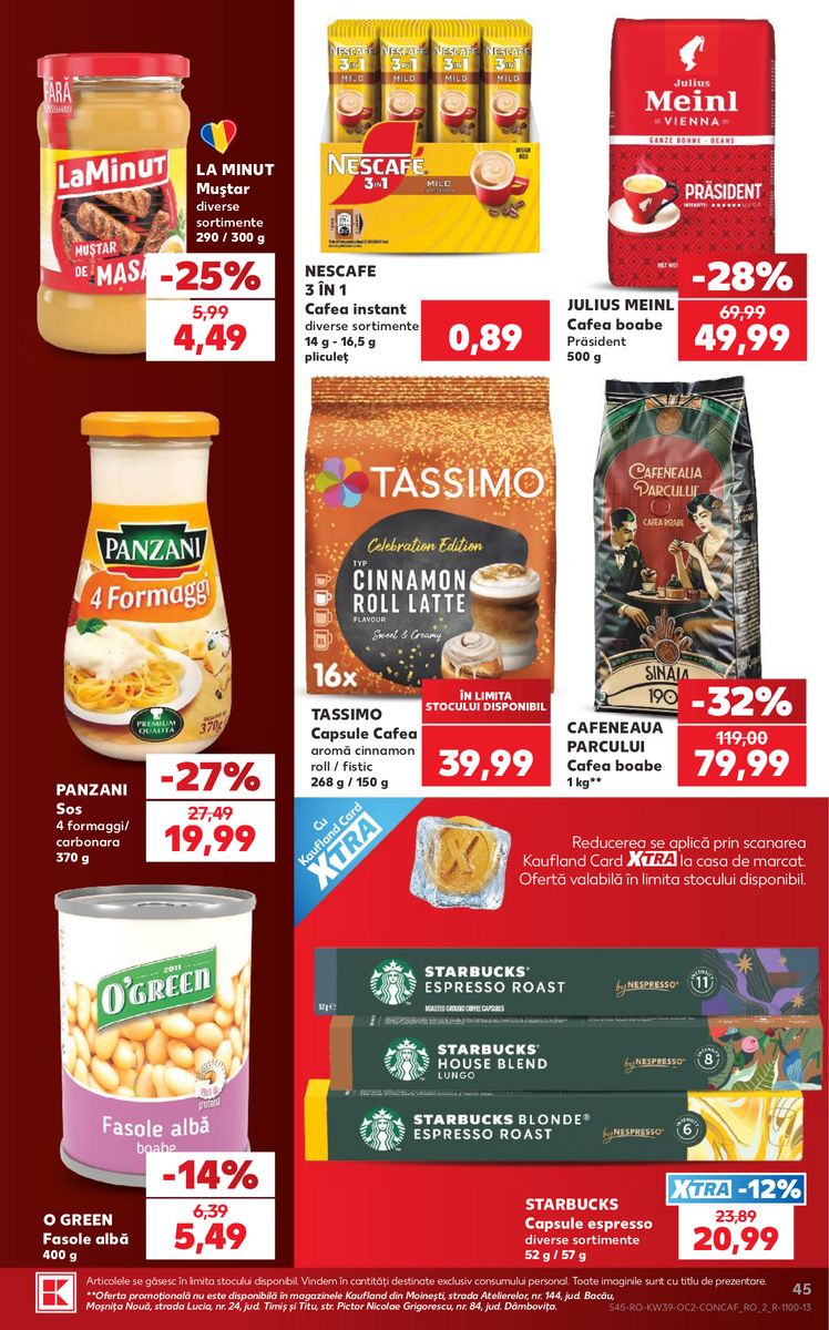 Kaufland catalog page 45 — 2026-09-23 to 2026-09-29