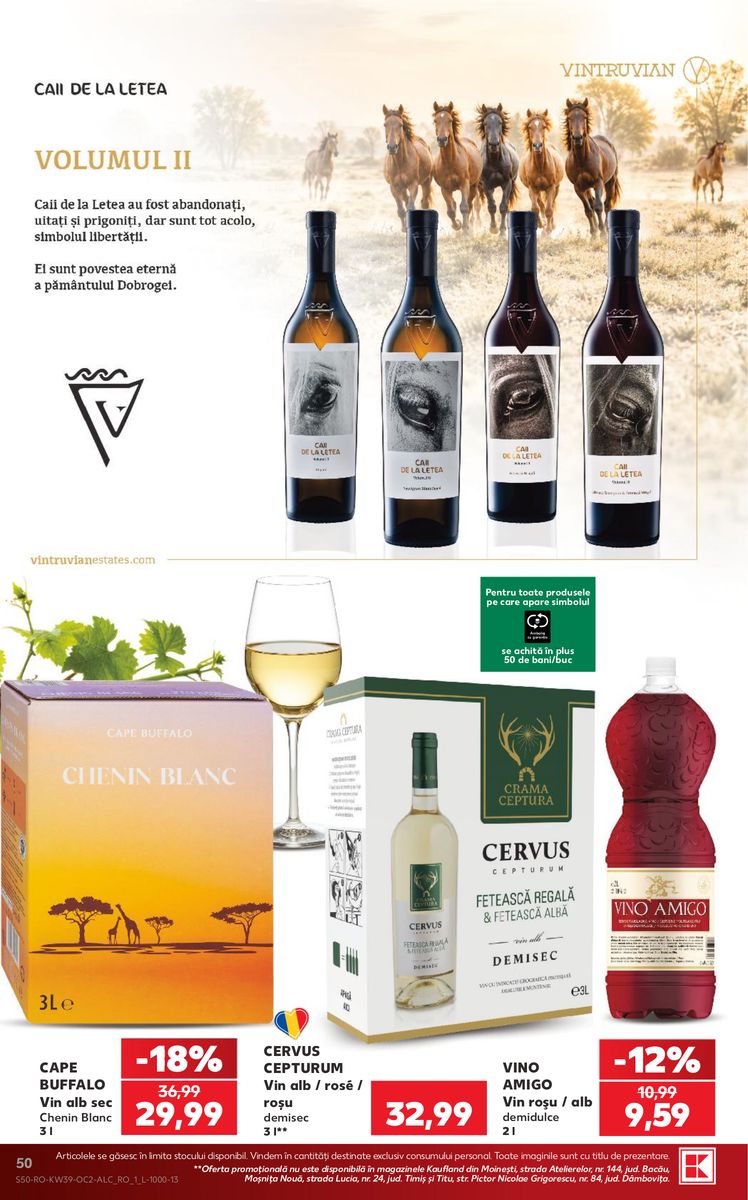 Kaufland catalog page 50 — 2026-09-23 to 2026-09-29