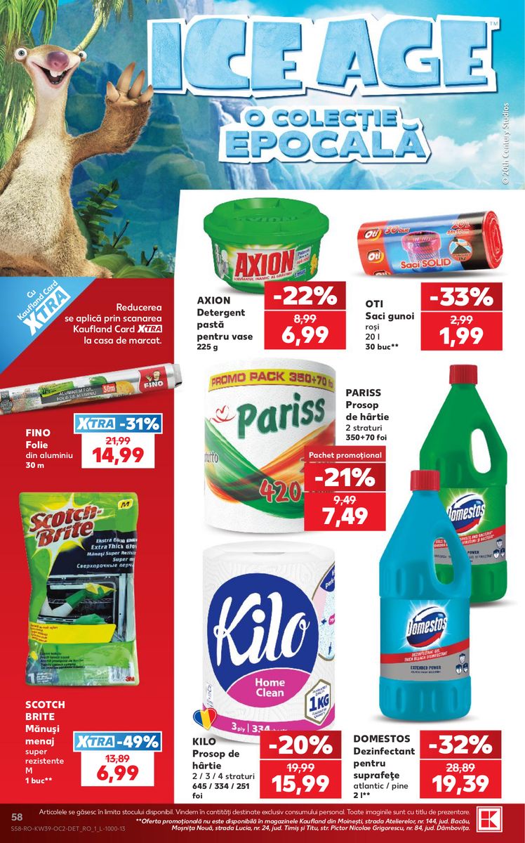 Kaufland catalog page 58 — 2026-09-23 to 2026-09-29