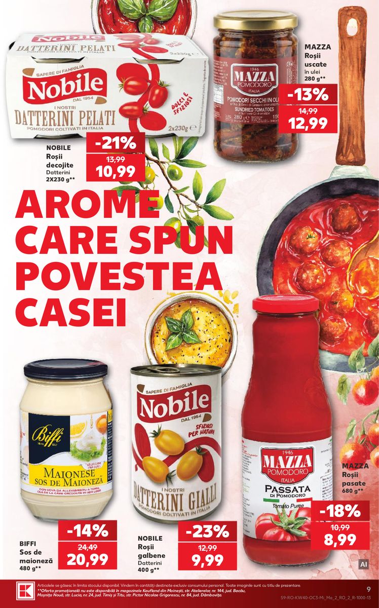 Kaufland catalog page 9 — 2026-09-30 to 2026-10-06