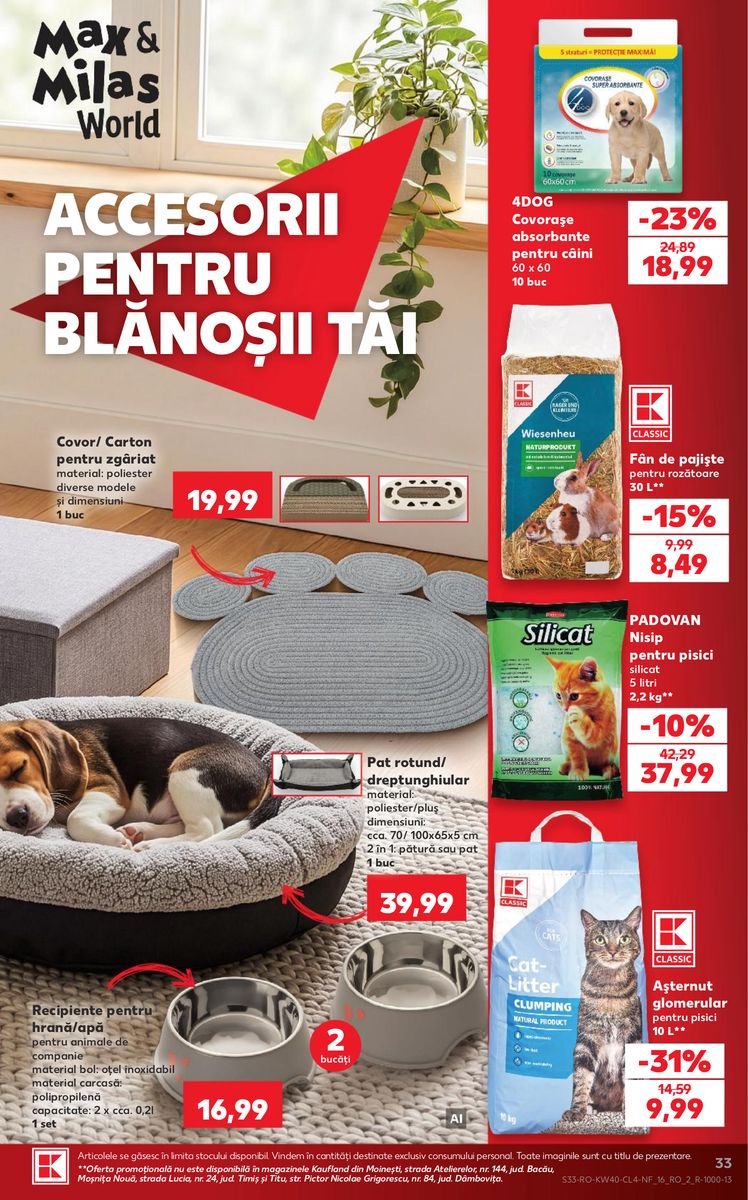 Kaufland catalog page 33 — 2026-09-30 to 2026-10-06