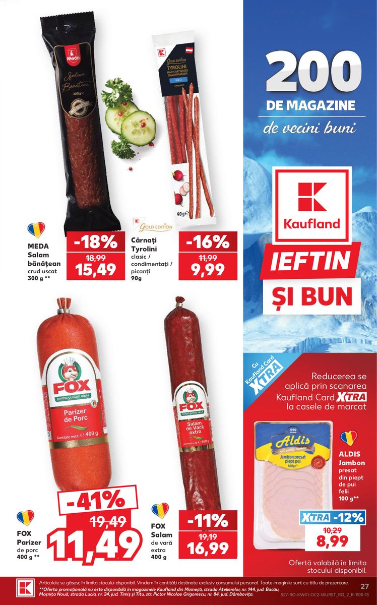 Kaufland catalog page 27 — 2026-10-07 to 2026-10-13