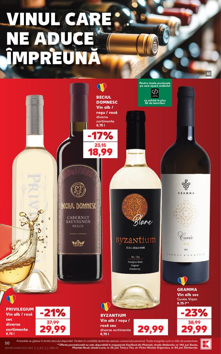 Kaufland catalog page 50 — 2026-10-07 to 2026-10-13
