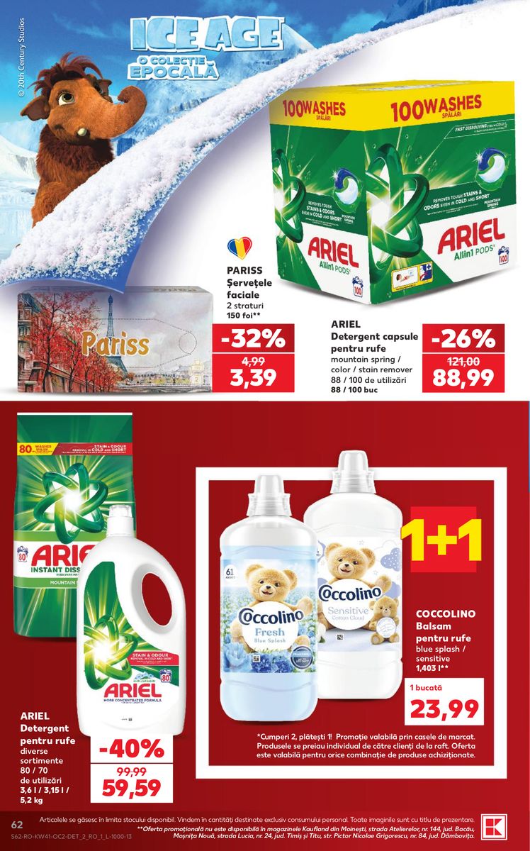 Kaufland catalog page 62 — 2026-10-07 to 2026-10-13