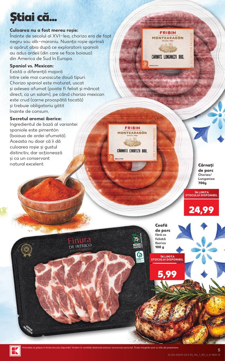 Kaufland catalog page 5 — 2026-10-07 to 2026-10-13