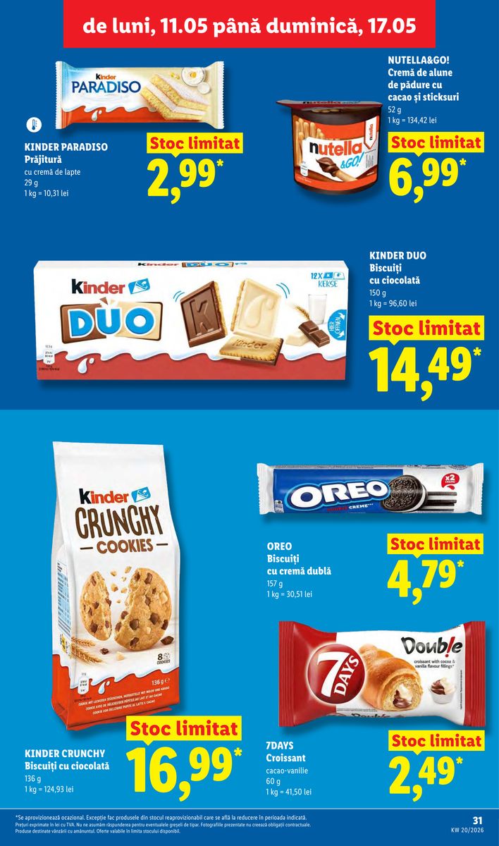 Lidl catalog page 31 — 2026-05-11 to 2026-05-17