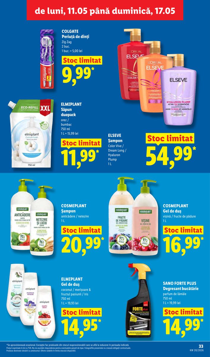 Lidl catalog page 33 — 2026-05-11 to 2026-05-17
