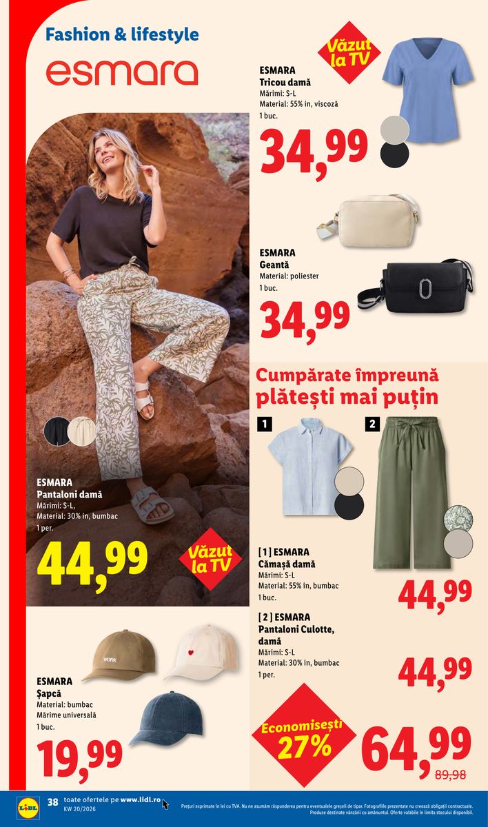 Lidl catalog page 38 — 2026-05-11 to 2026-05-17