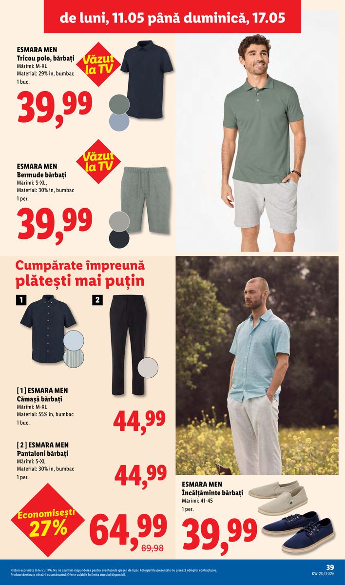 Lidl catalog page 39 — 2026-05-11 to 2026-05-17