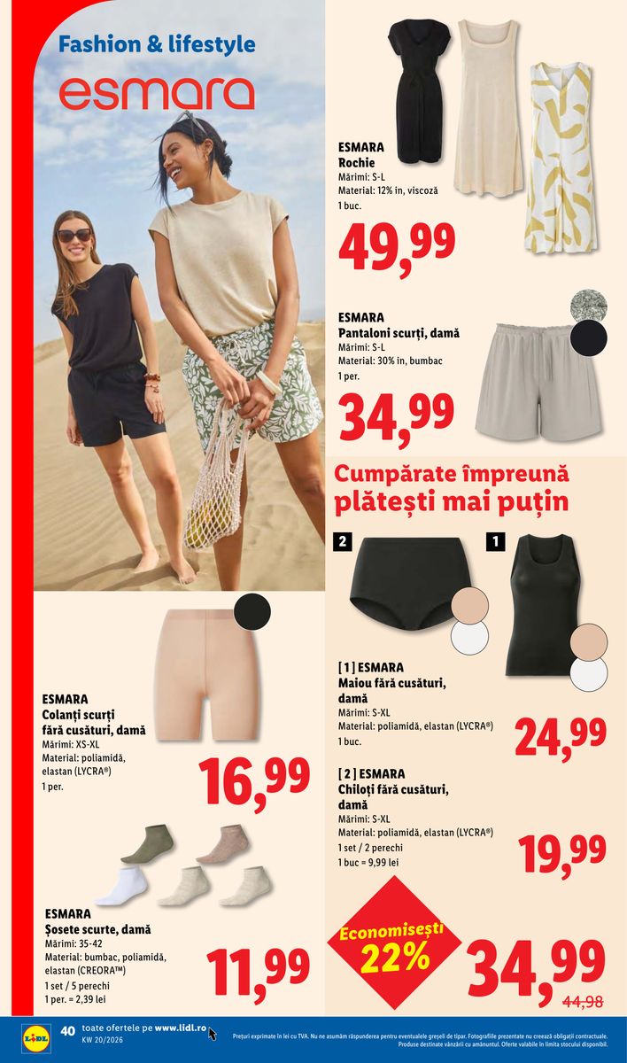 Lidl catalog page 40 — 2026-05-11 to 2026-05-17