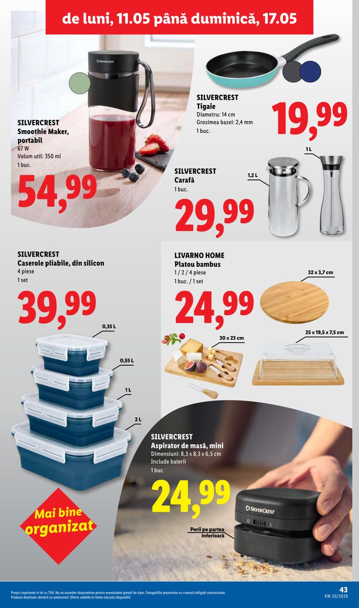 Lidl catalog page 43 — 2026-05-11 to 2026-05-17
